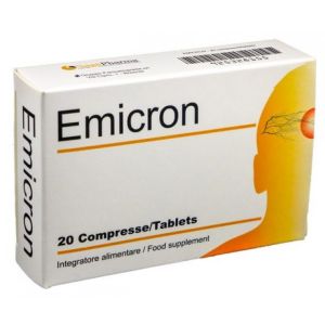 Emicron Migraine Supplement 20 Tablets