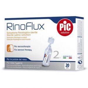 Pic Rinoflux Physiological Solution For Aerosol 20 Vials