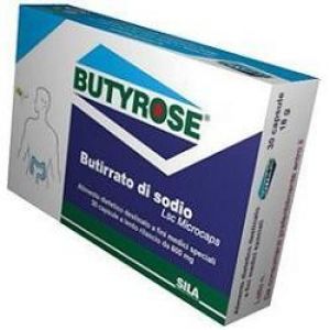 Butyrose Sodium Butyrate Supplement for the Intestines 30 Capsules