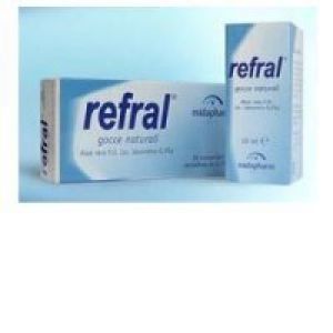 Refral Monodose Gocce Oculari 20 Contenitori Da 0,5ml