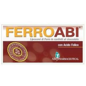 FerroABI Iron and Vitamin Supplement 20 Chewable Dragees