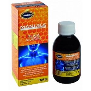 Optima Manuka Benefit Tuss Respiratory System Wellness Supplement Solution 140 ml