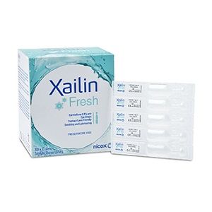 Xailin Fresh Lubricating Drops For Dry Eyes 30 Vials