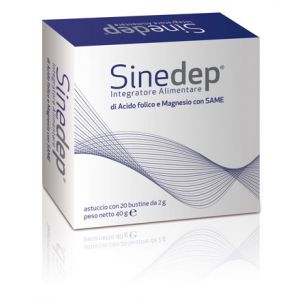 Sinedep Food Supplement Of Folic Acid And Magnesium 20 Sachets
