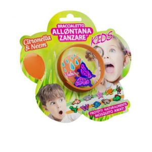 Braccialetto Allontana Zanzare Citronella & Neem Kids 240 Ore 1 Pezzo