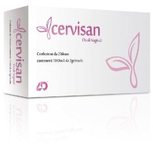 Cervisan Azione Riepitelizzante Ecosistema Vaginale 10 Ovuli Vaginali