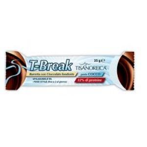 Tisanoreica t-break coconut flavored bar gianluca mech 35g