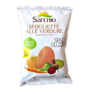 Sarchio Snack Gluten Free Vegetable Sfogliette 55 g