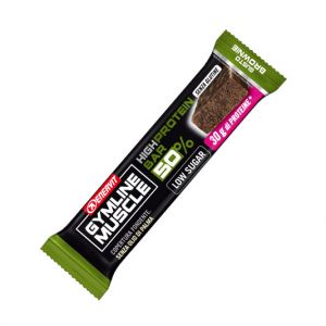 Enervit Gymline Muscle High Protein Bar 50% Brownie Flavor Protein Bar 60g
