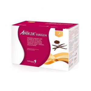Amin 21k Protein Supplement Vanilla Flavor 21 Sachets