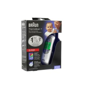 Braun Thermoscan 7 6520 Ear Thermometer White Brand New Open Box