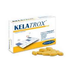 Kelatrox Useful Supplement For Hemosiderosis And Hemochromatosis 30 Tablets