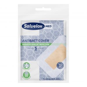 Salvelox Med Antibact Antibacterial Patch Pack Of 5 Patches