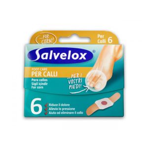 Salvelox Foot Care Cerotti per Calli e Duroni 6 Pezzi