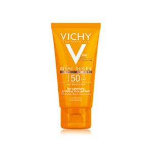 Vichy Idéal Soleil Bronze Gel SPF 50 Tan Optimizer Face Body Protection 50 ml