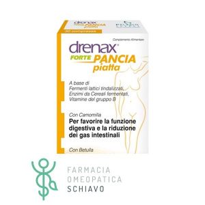 Drenax forte flat stomach digestive supplement 30 tablets