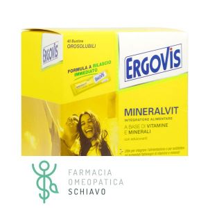 Ergovis Mineralvit Vitamin and Mineral Supplement 40 Buccal Sachets
