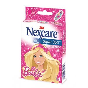 Nexcare Barbie Aqua 360 Tattoo 14 Und