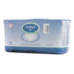 Soffisof Lady Super Absorbents For Incontinence Woman 15 Pieces