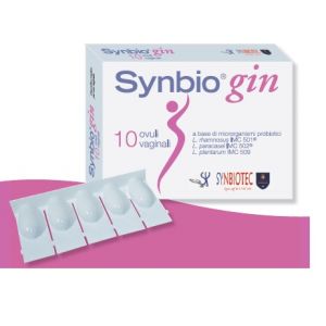Synbiogin vaginal flora stabilizer 10 vaginal ovules