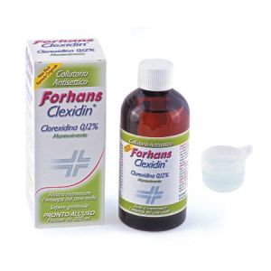 Forhans mouthwash with chlorhexidine 0.12 clexidin without alcohol 200 ml