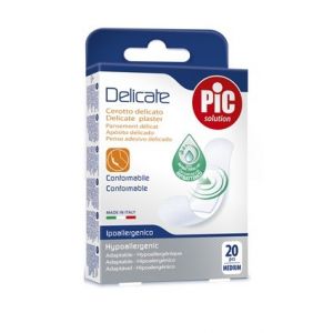 Pic Delicate Plaster 19x72 Mm Antibacterial 20 Pieces