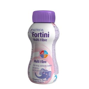 Fortini Multi Fiber Nutritional Supplement Strawberry Flavor 200 ml