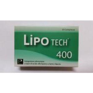 Lipotech 400 Food Supplement 30 Tablets
