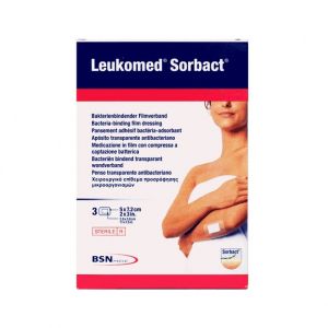 Leukomed Sorbact Sterile Self-Adhesive Dressing 5x7,2 cm