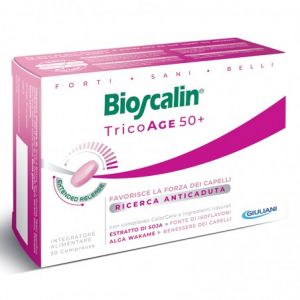 Bioscalin tricoage 45+ women's anti-hair loss supplement 30 tablets