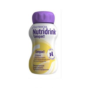 Nutridrink Compact Banana Flavor Nutritional Supplement 4x125 ml