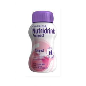 Nutridrink Compact Strawberry Flavor Nutritional Supplement 4x125 ml