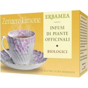 Erbamea Infuso Zenzero/limone 20 Bustine