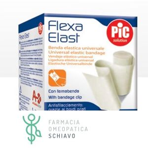 Pic Flexa Elast White Elastic Bandage 6 cm x 4, 5 m with Punch