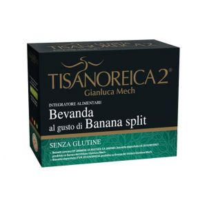 Tisanoreica 2 Banana Split Flavored Drink Gianluca Mech 4x28g