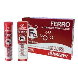 Ferro Fe+c,e,b-carotene Enervit 20 Compresse