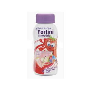 Fortini Smothie Multi Fiber Nutritional Supplement Taste Red Fruits 200 ml