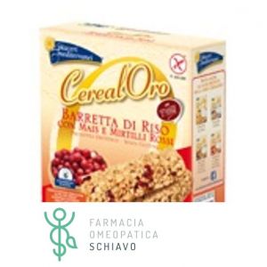Piaceri Mediterranei CerealOro Rice Bar With Corn And Cranberries Gluten Free 6x21.5 g