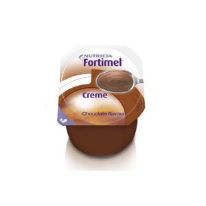 Fortimel Creme Nutritional Supplement Chocolate Flavor 4x125 g