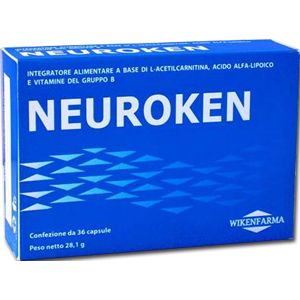 Wikenfarma Neuroken Food Supplement 36 Capsules