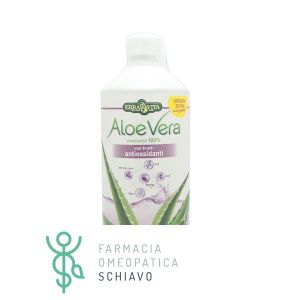 Erba Vita Aloe Vera Natural Juice Depurative Supplement 1000 ml