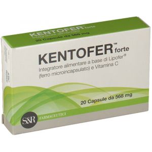 Kentofer Forte Iron And Vitamin C Supplement 20 Capsules