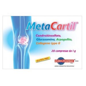 Metacartil Supplement Vitamins And Carbohydrates 20 Tablets