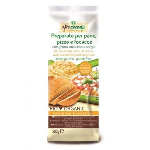 AltriCereali Prepared For Bread, Pizza And Focaccia With Organic Buckwheat And Sorghum 500 g