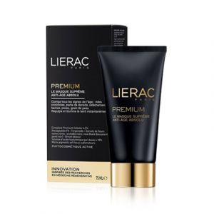 Lierac premium leave-in global anti-ageing illuminating face mask 75 ml