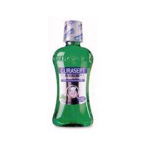 Curasept daycare mouthwash complete protection strong mint 500 ml