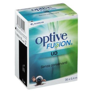Optive Fusion Ud Soluzione Oftalmica Sterile 30 Flaconcini  0,4ml Globuli Contenitore MONOdose