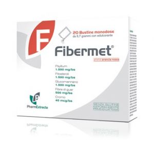 Pharmextracta Fibermet Body Weight Control Supplement 20 Sachets