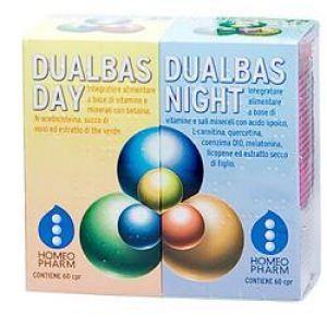 Dualbas Day & Night Antioxidant Supplement 60+60 Tablets