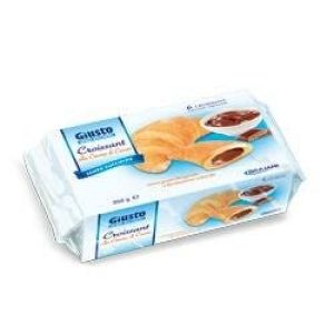 Giusto Senza Zucchero Croissant Crema Cacao 252g